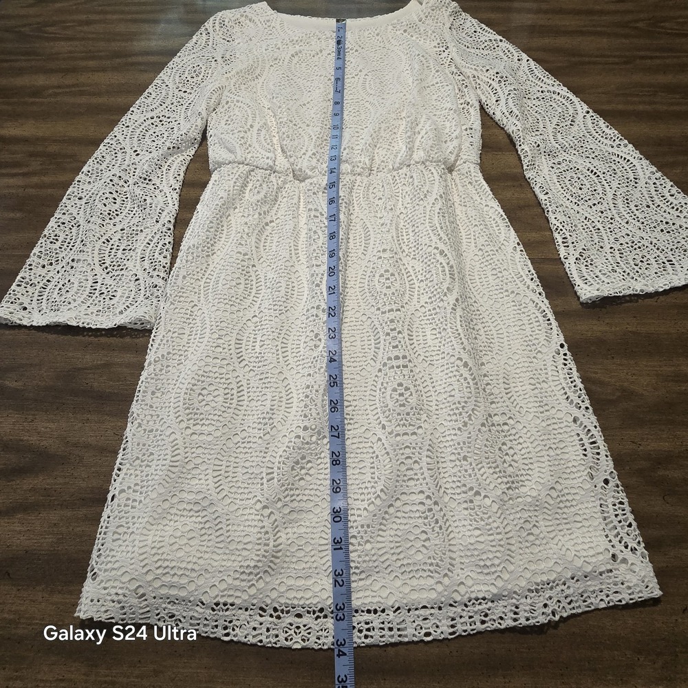 Emma & Michele All Over Lace Dress Womens Size S   Boho Hippie Beach Summer - Picture 9 of 13